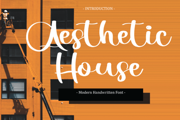 Aesthetic House Font - Featured Image