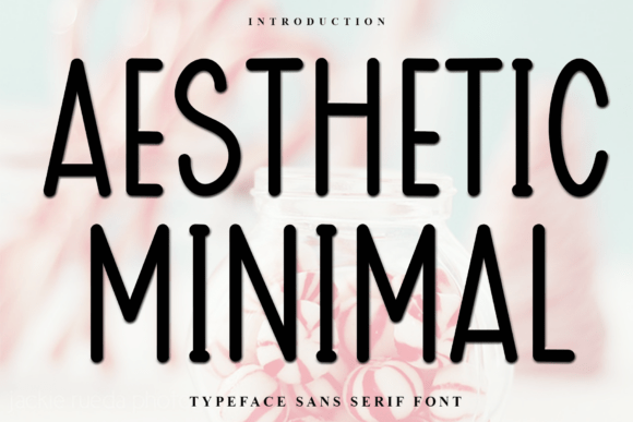 Aesthetic Minimal Font - Featured Image