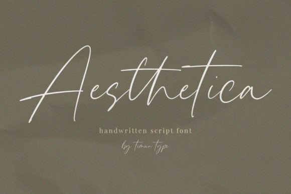 Aesthetica Font - Featured Image