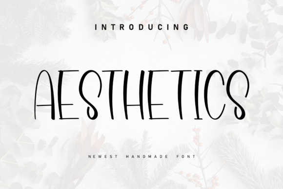 Aesthetics Font - Featured Image
