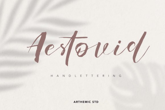 Aestovid Font - Featured Image