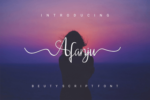 Afanju Font - Featured Image