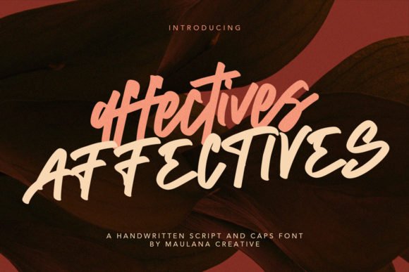 Affectives Font - Featured Image