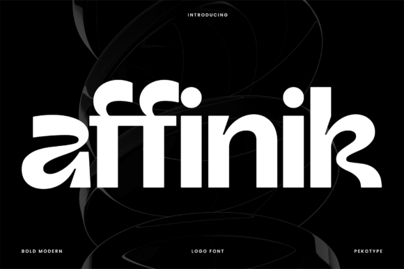 Affinik Font - Featured Image