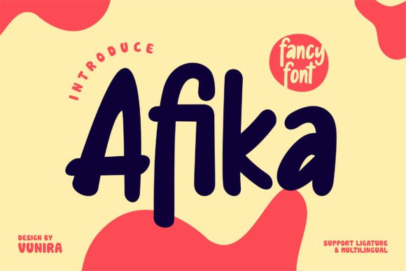 Afika Font - Featured Image