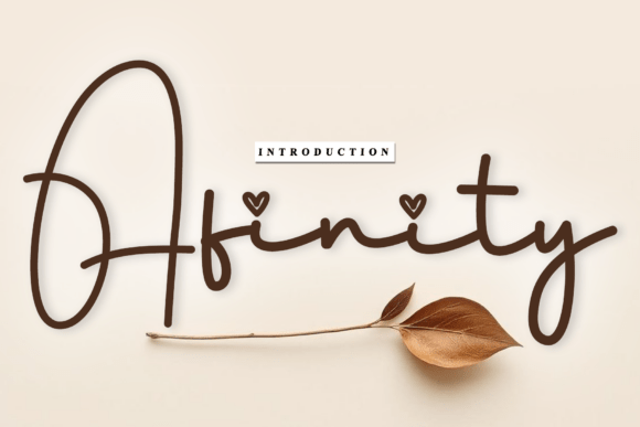 Afinity Font - Featured Image
