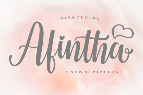 Afintha Font - Featured Image