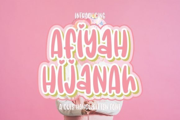 Afiyah Hijanah Font - Featured Image