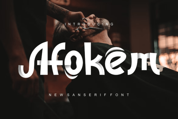 Afokem Font - Featured Image