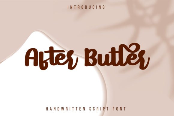 After Butler Font - Featured Image