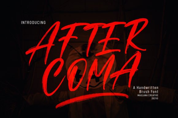 After Coma Font - Featured Image
