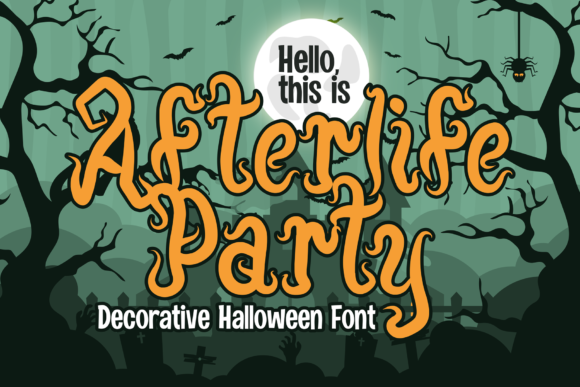 Afterlife Party Font - Featured Image