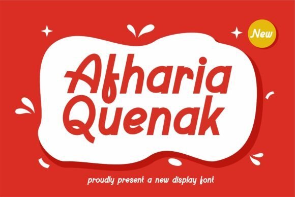 Aftharia Quenak Font - Featured Image