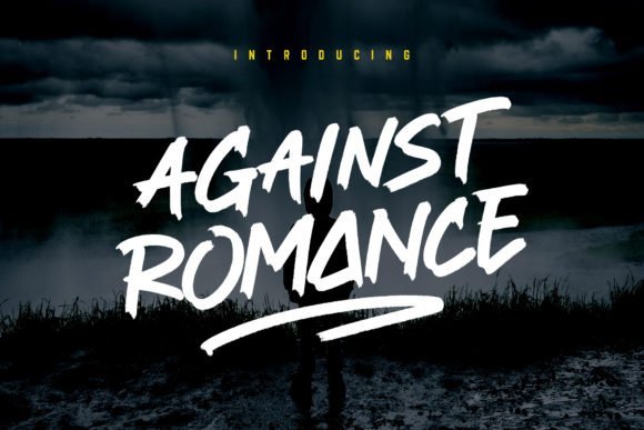 Against Romance Font - Featured Image