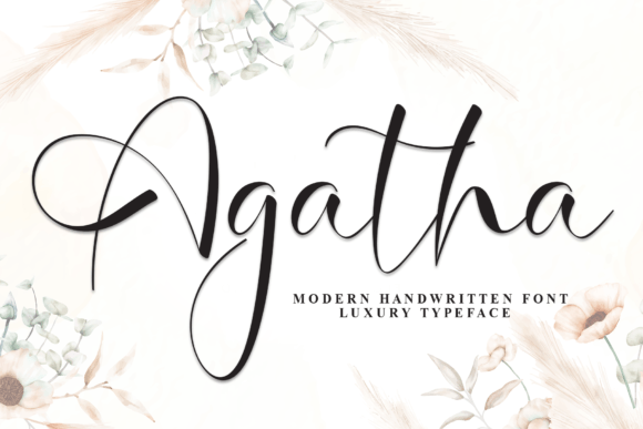 Agatha Font - Featured Image