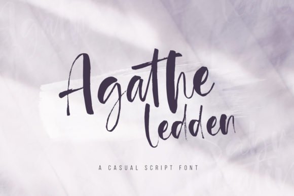 Agathe Ledden Font - Featured Image
