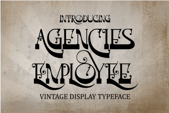 Agencies Employee Font - Featured Image
