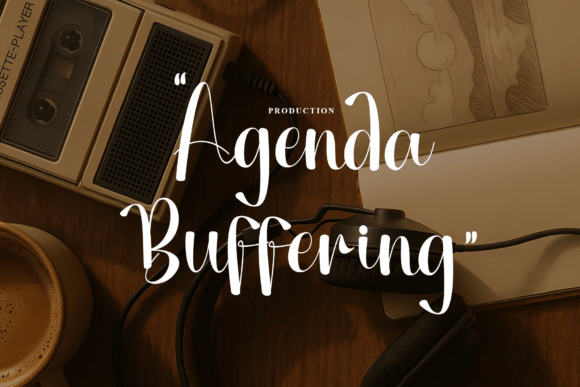 Agenda Buffering Font - Featured Image