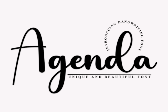Agenda Font - Featured Image