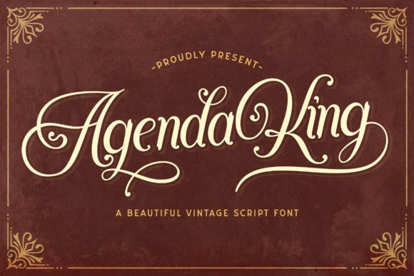 Agenda King Font - Featured Image