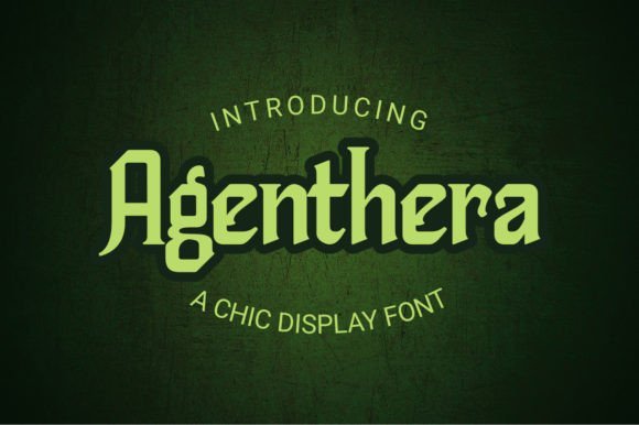 Agenthera Font - Featured Image