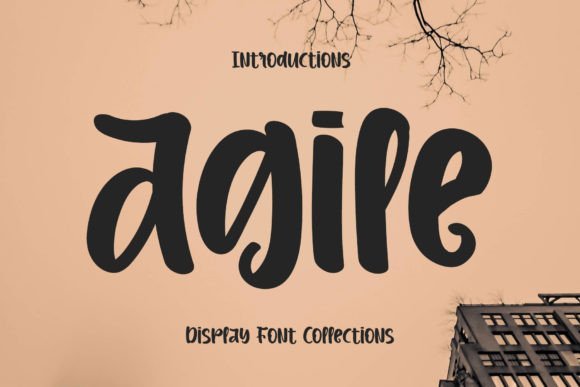 Agile Font - Featured Image