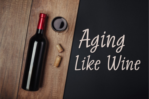 Aging Like Wine Font - Featured Image
