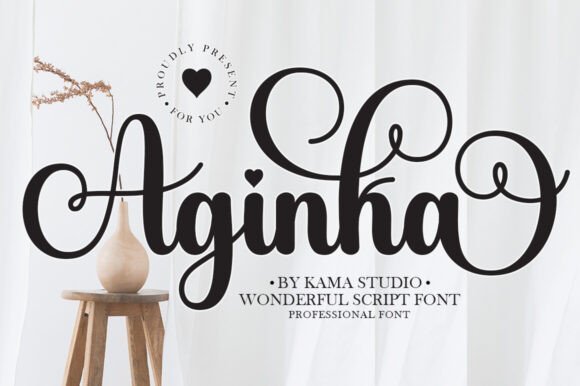 Aginka Font - Featured Image