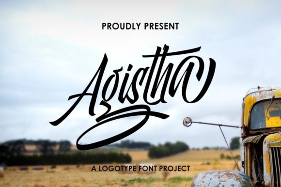 Agistha Font - Featured Image