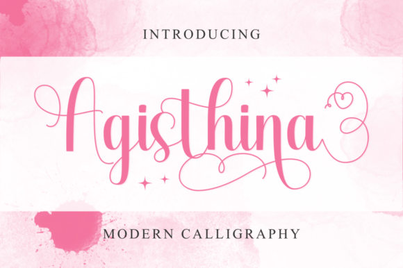 Agisthina Font - Featured Image