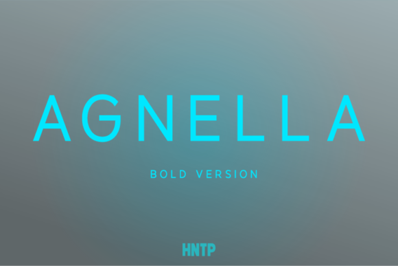 Agnella Bold Font - Featured Image
