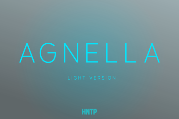 Agnella Light Font - Featured Image