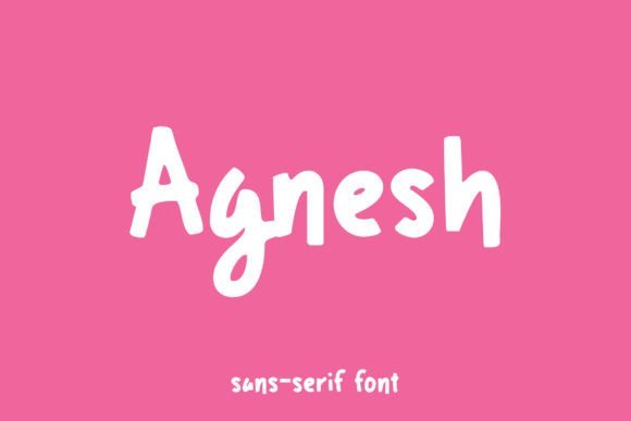 Agnesh Font - Featured Image