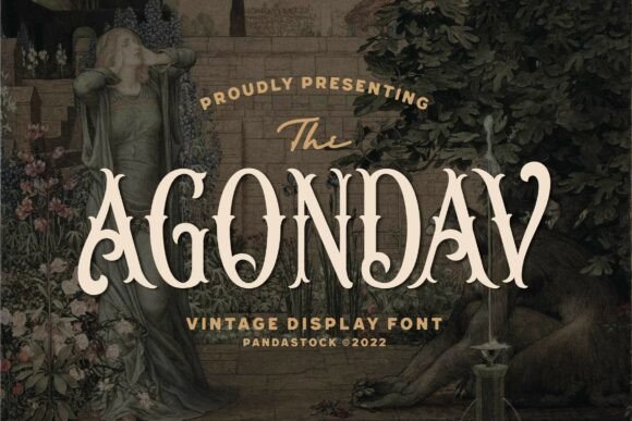 Agondav Font - Featured Image