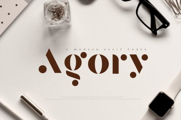 Agory Font - Featured Image