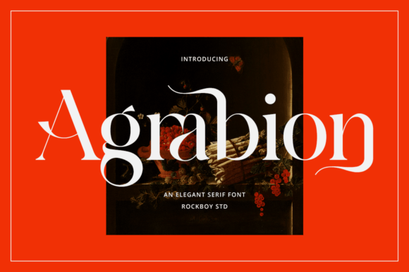 Agrabion Font - Featured Image