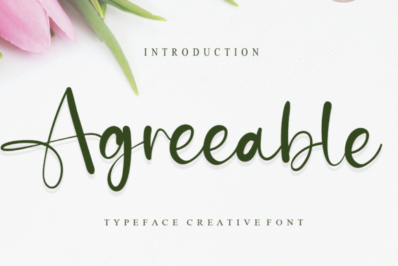 Agreeable Font - Featured Image