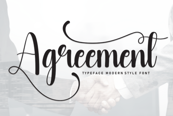 Agreement Font - Featured Image