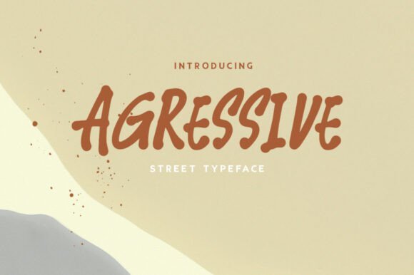 Agressive Font - Featured Image