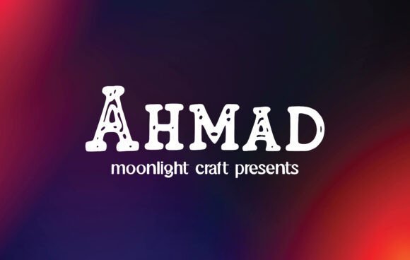 Ahmad Font - Featured Image