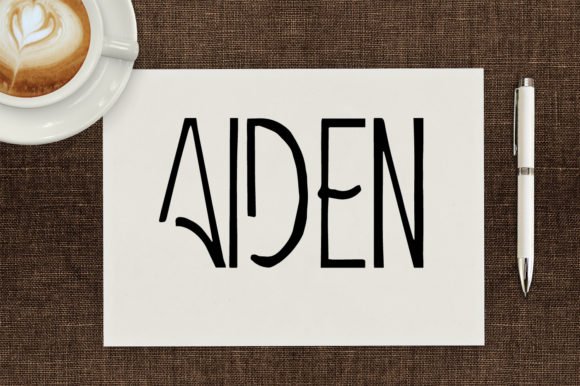 Aiden Font - Featured Image