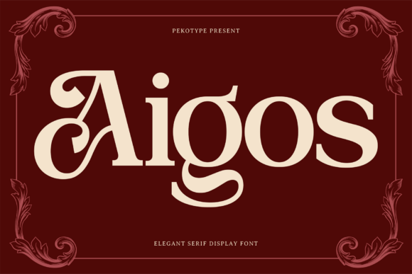 Aigos Font - Featured Image
