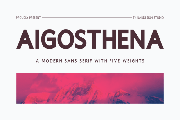 Aigosthena Font - Featured Image