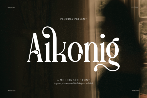 Aikonig Font - Featured Image
