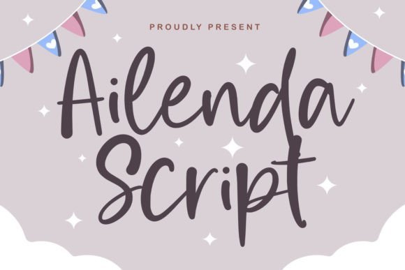 Ailenda Script Font - Featured Image