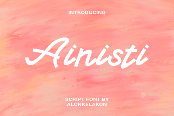 Ainisti Font - Featured Image