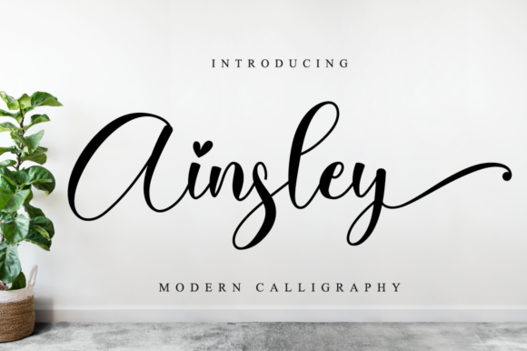 Ainsley Font - Featured Image