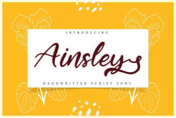 Ainsley Font - Featured Image