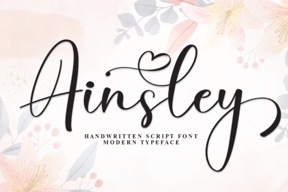 Ainsley Font - Featured Image