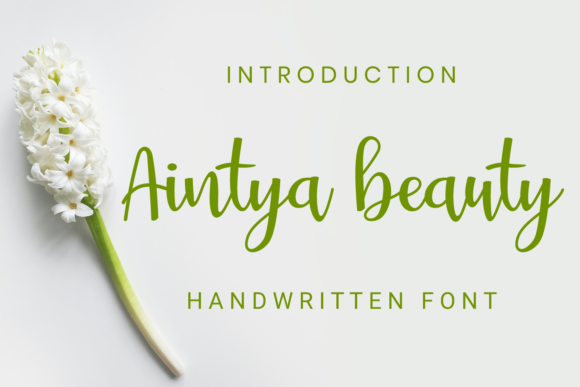 Aintya Beauty Font - Featured Image